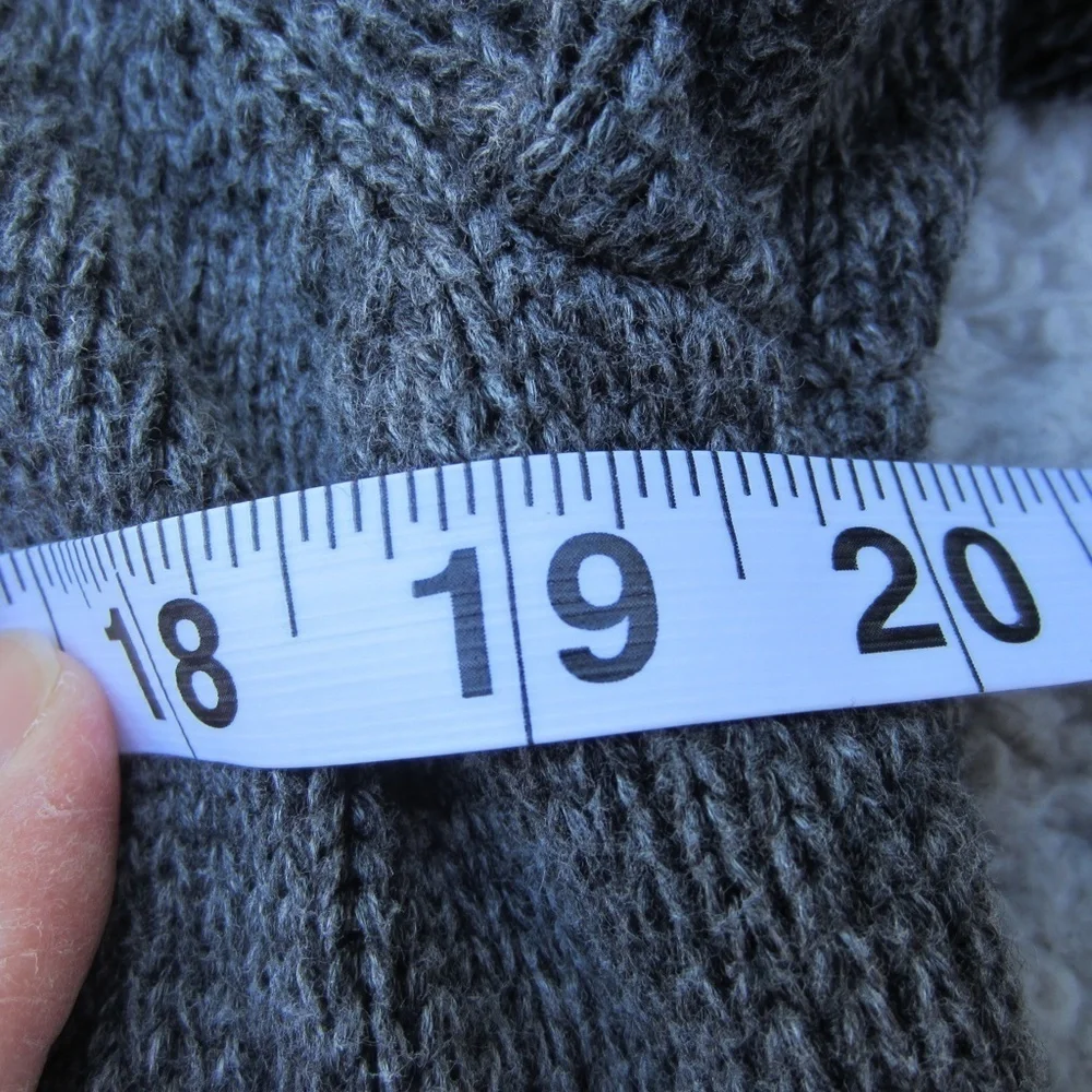 Rock & Republic Jacket Sweater Gray Long Sleeve Full Zip Men's‎ L Pockets Comfy